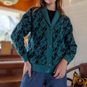 Vintage 80s Does 20s Cardigan